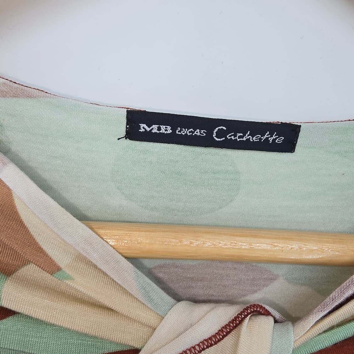 일본 빈티지 플라워 모달 티셔츠 상품이미지3