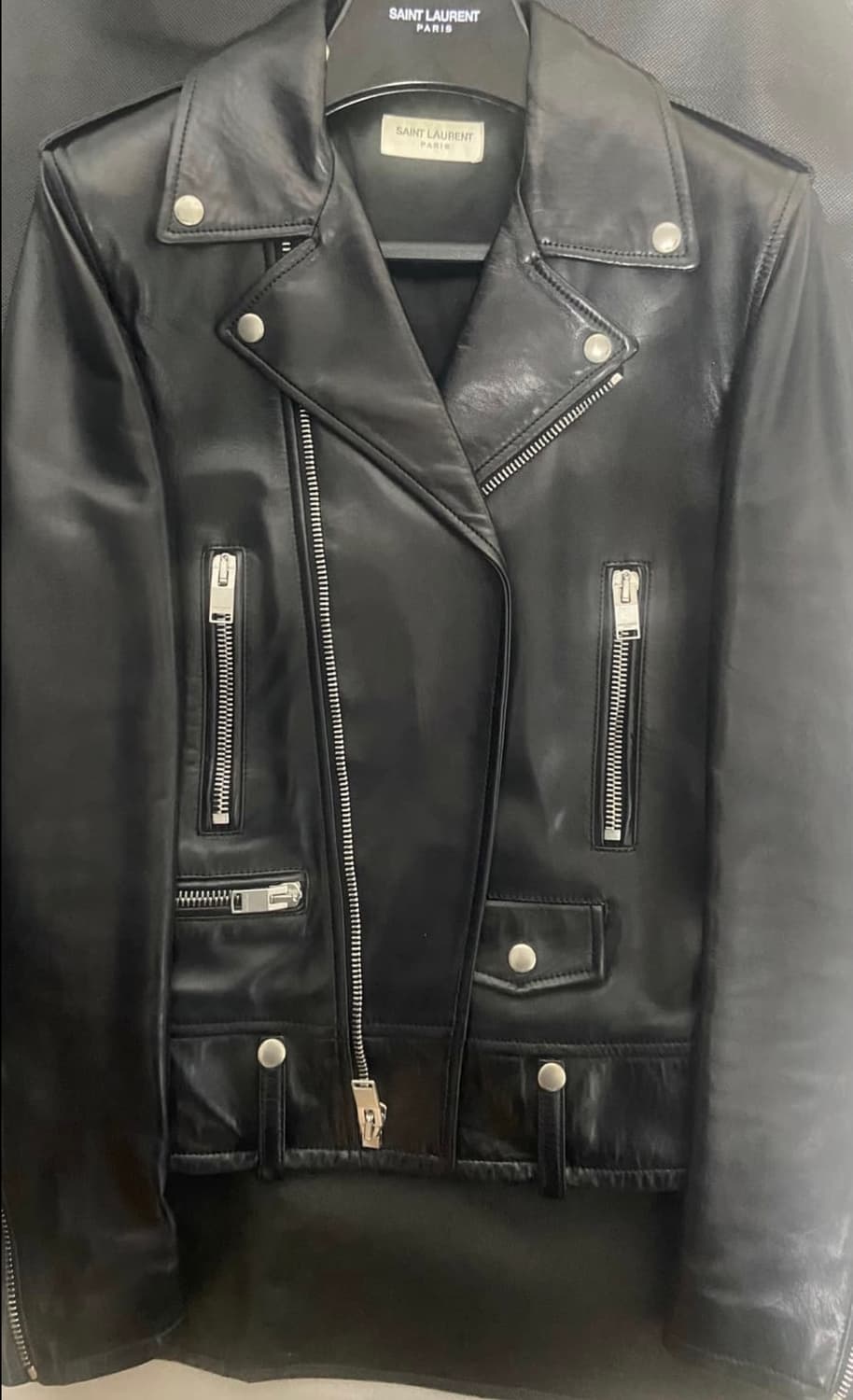[46] 생로랑 FW14 L01 에디 슬리먼 시즌 레더자켓 판매합니다 상품이미지2