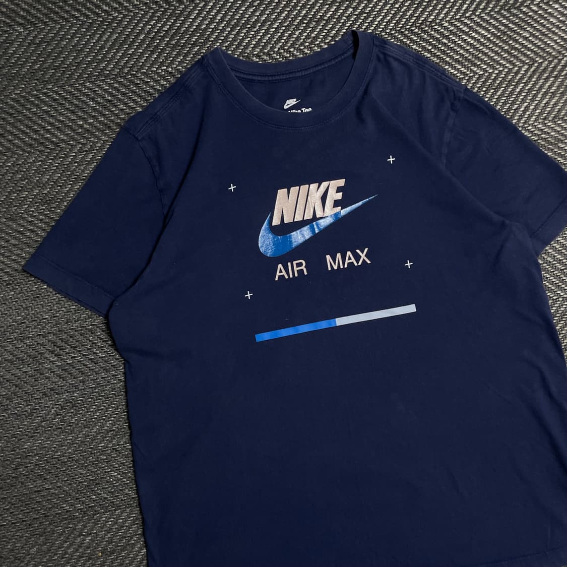 나이키 NSW 에어맥스 빅로고 반팔 티셔츠 네이비y 5187 상품이미지3