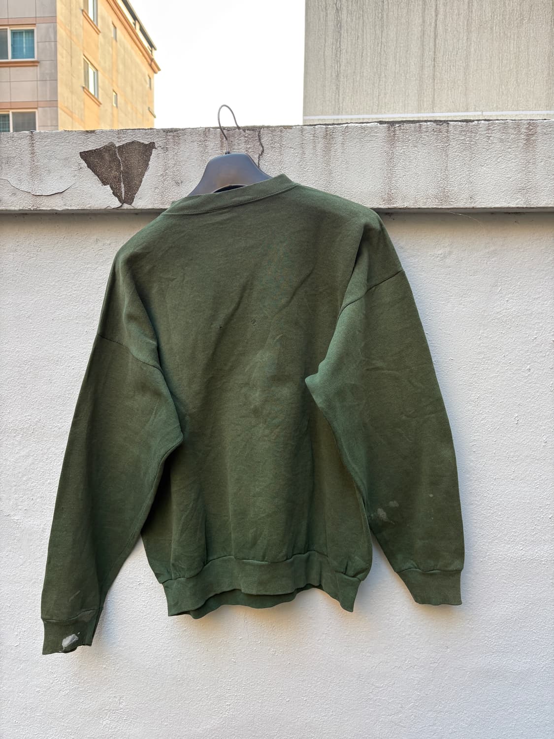 90‘s 선페이드 블랭크 스웻셔츠 상품이미지2