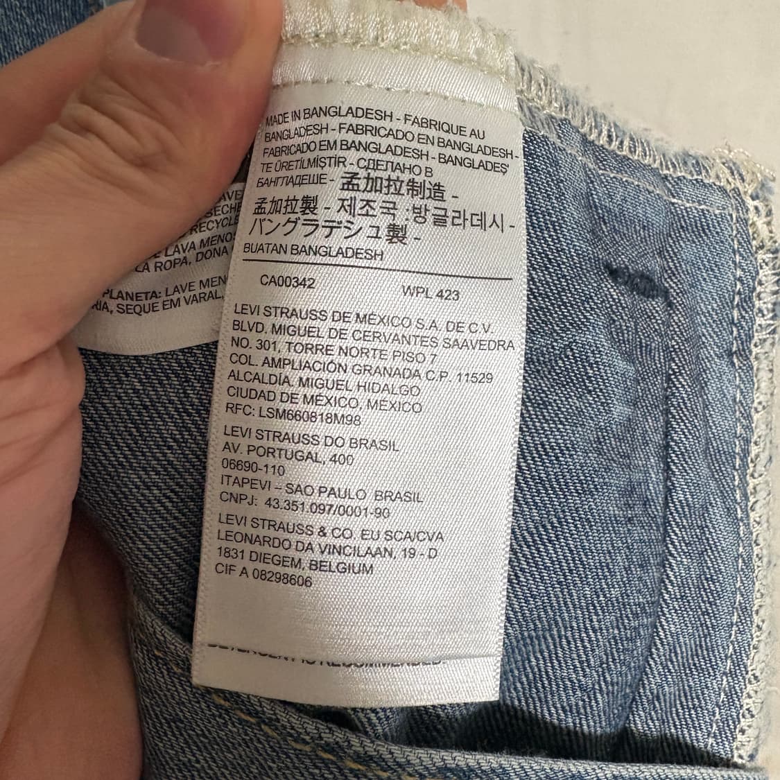 리바이스 프리미엄 빅E 3세대 데님 트러커 자켓 / 중청, M 상품이미지8