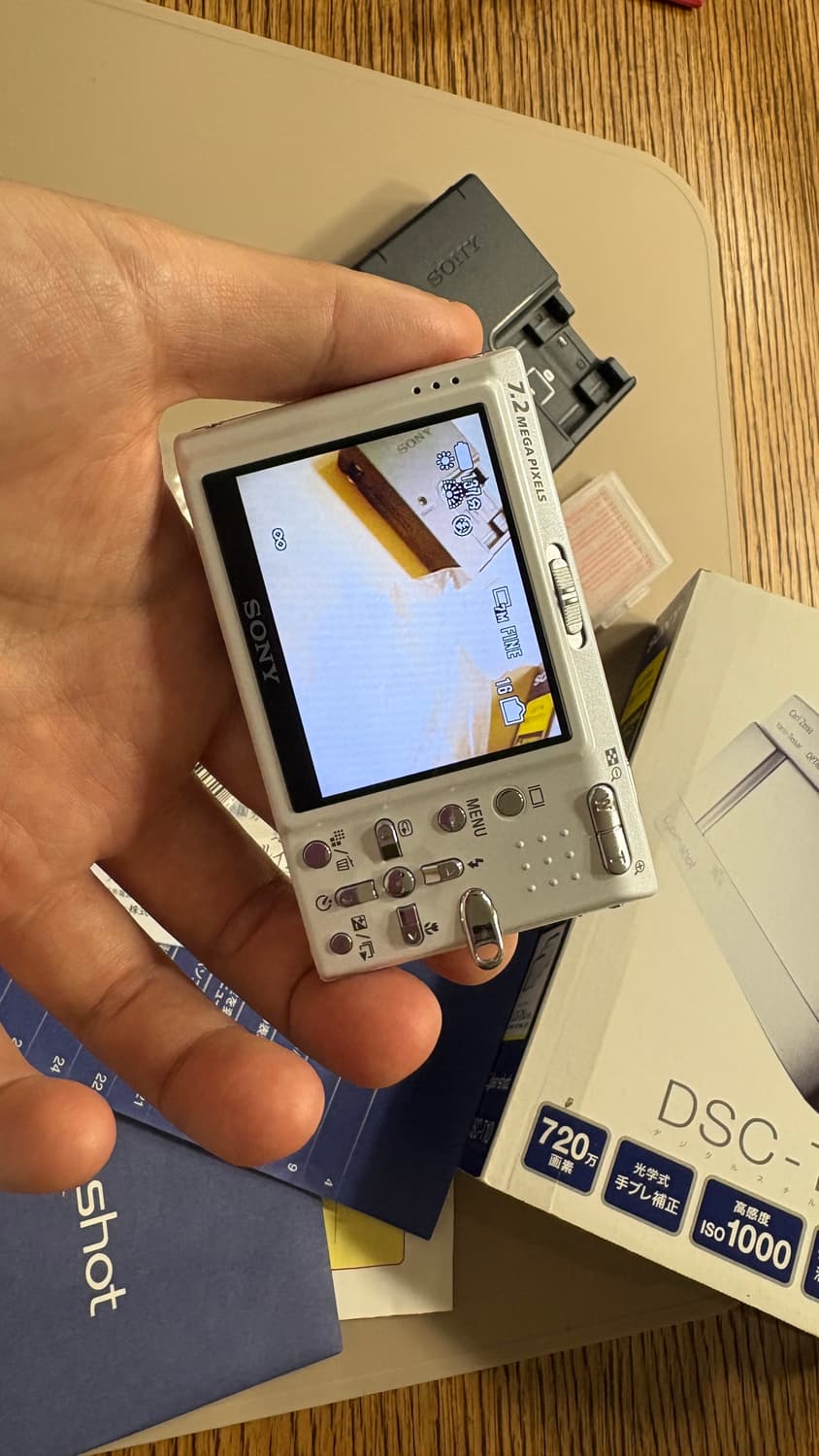풀박스 소니 DSC-T10 빈티지 디카(디지털카메라) 상품이미지4