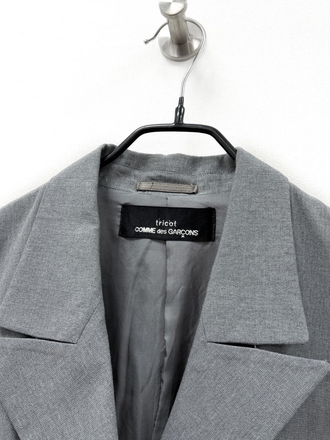 꼼데가르송 트리콧 셋업 자켓 & 스커트 상품이미지4