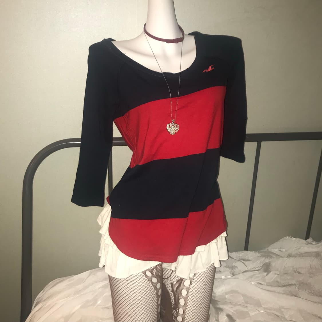 Hollister 홀리스터 고스펑크 고딕 롱슬리브 상품이미지2