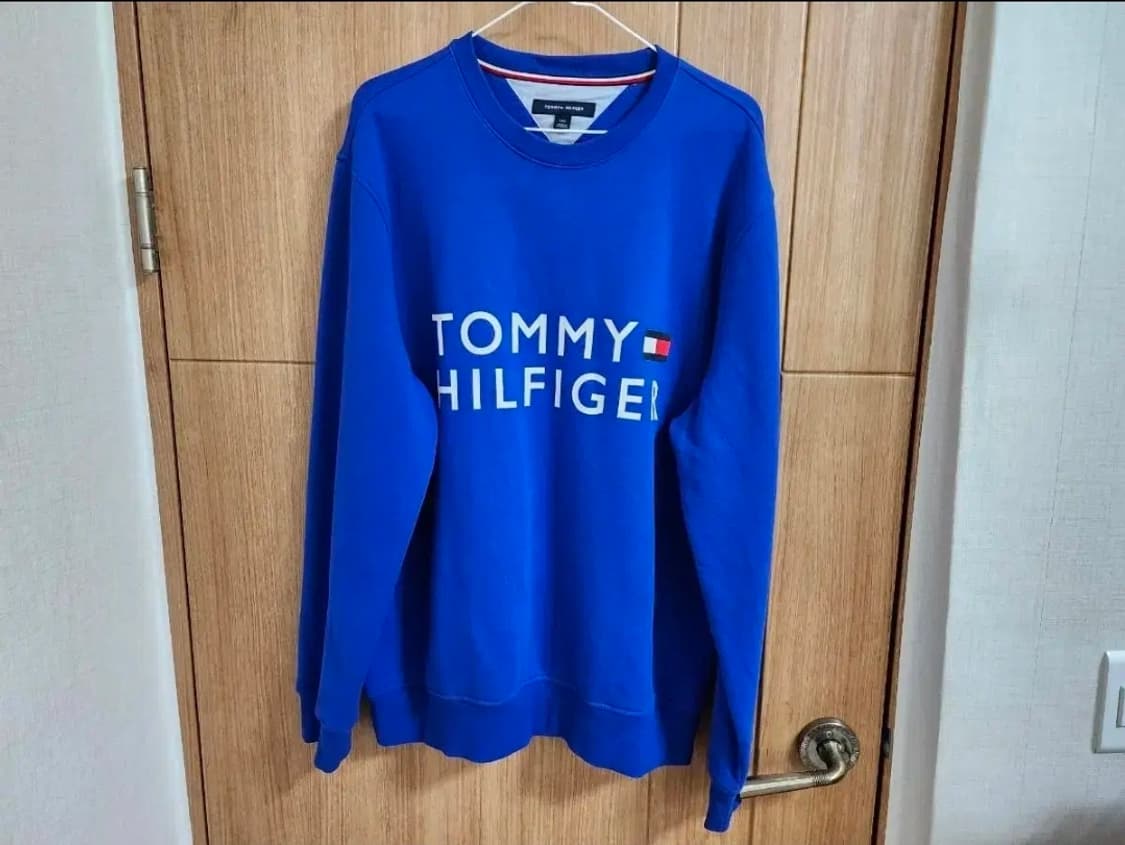 (L)타미힐피거 기모 맨투맨 상품이미지1