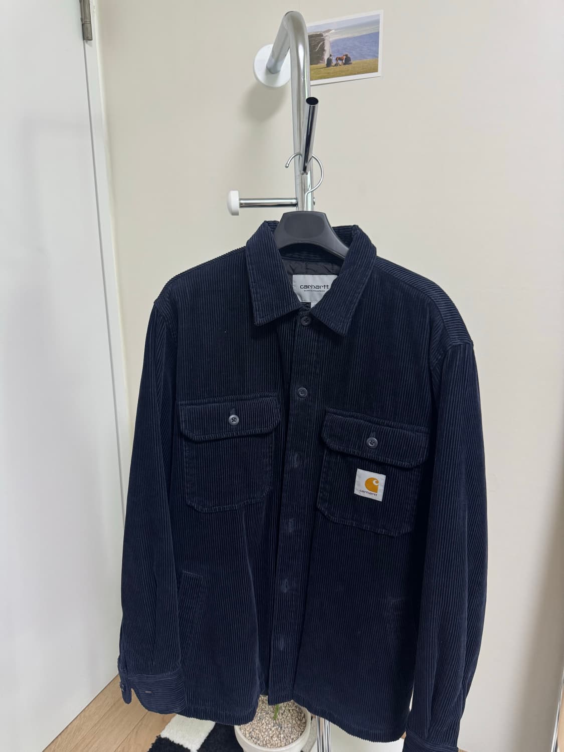 칼하트 코듀로이 셔츠 자켓(패딩소재) 상품이미지1