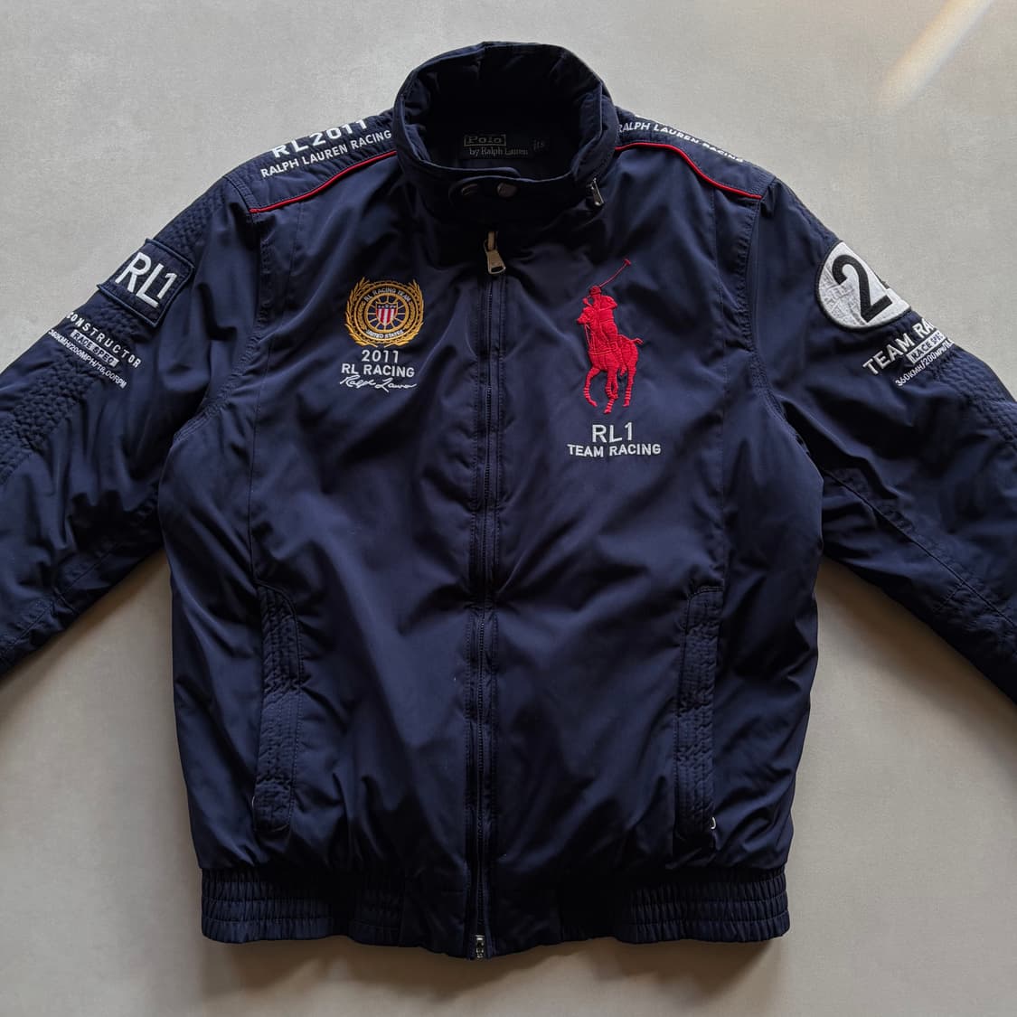 [S]폴로 랄프로렌 레이싱 빅포니 USA 레이싱 자켓 상품이미지3