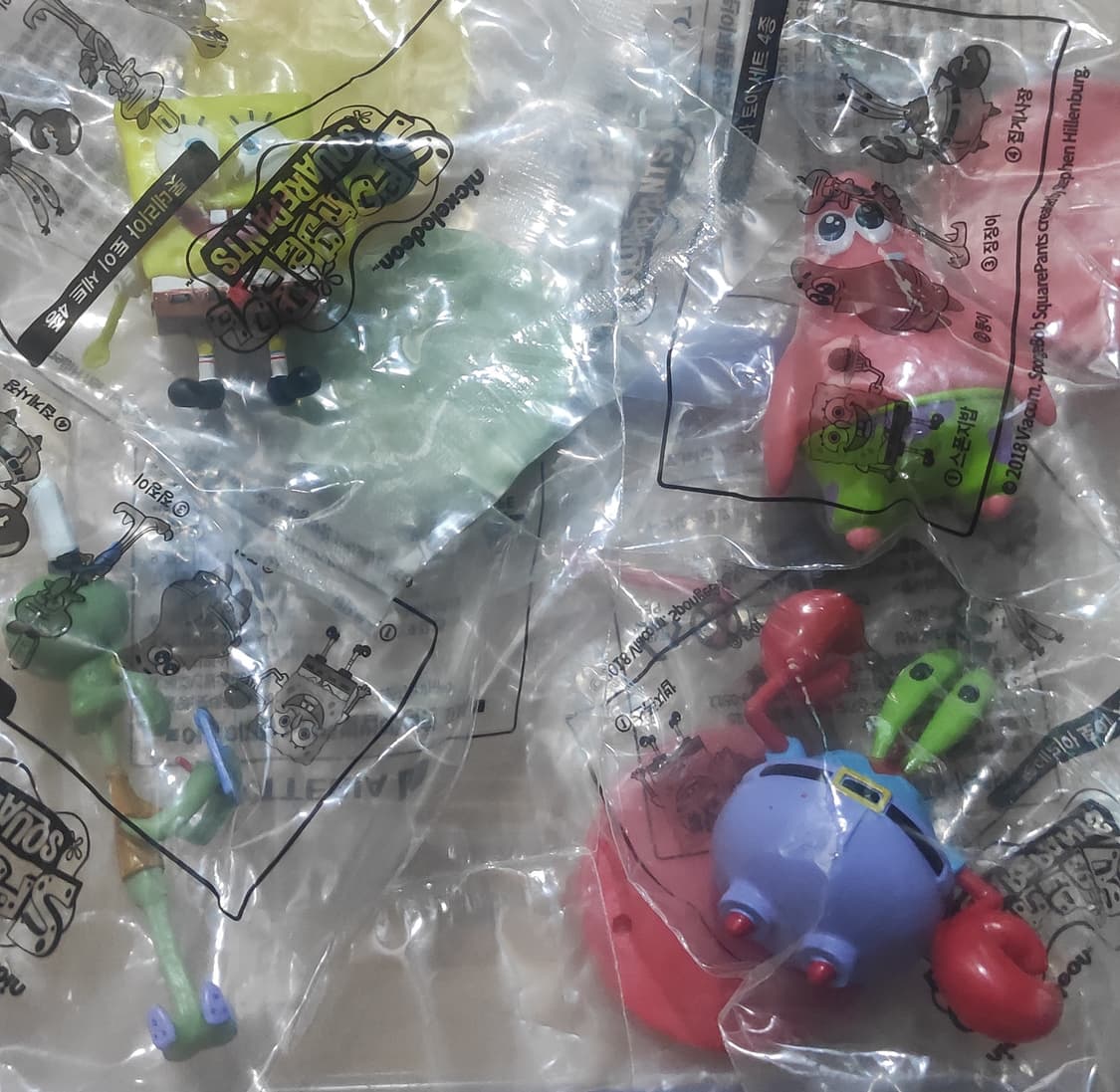 2018 스폰지밥 피규어 미개봉 상품이미지1