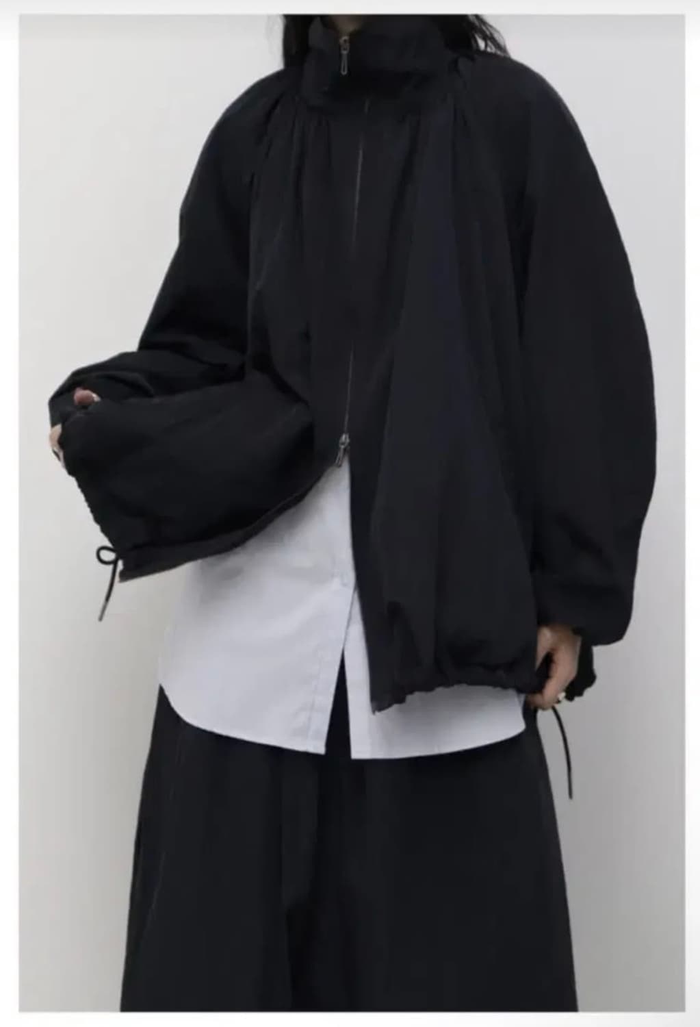 트리밍버드 트레이닝 셋업 자켓 black 상품이미지2