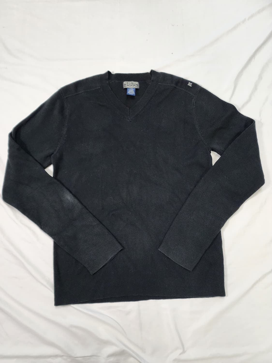 폴로 진스 컴퍼니 코튼 브이넥 니트 상품이미지1