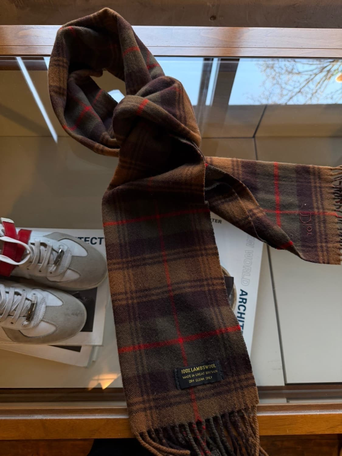 브리티쉬 램스울 머플러 상품이미지1