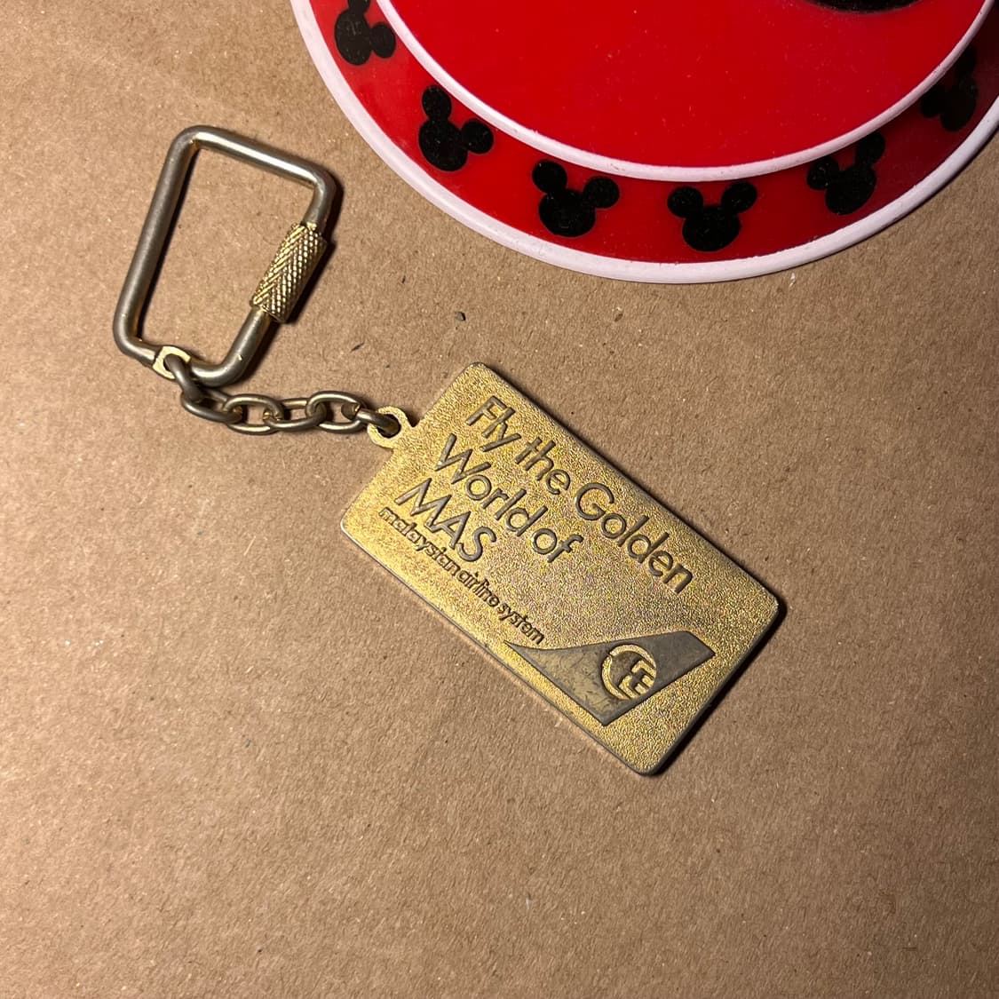 빈티지 말레이시아(MAS) 항공기 기념 키링(A300B4) 상품이미지2