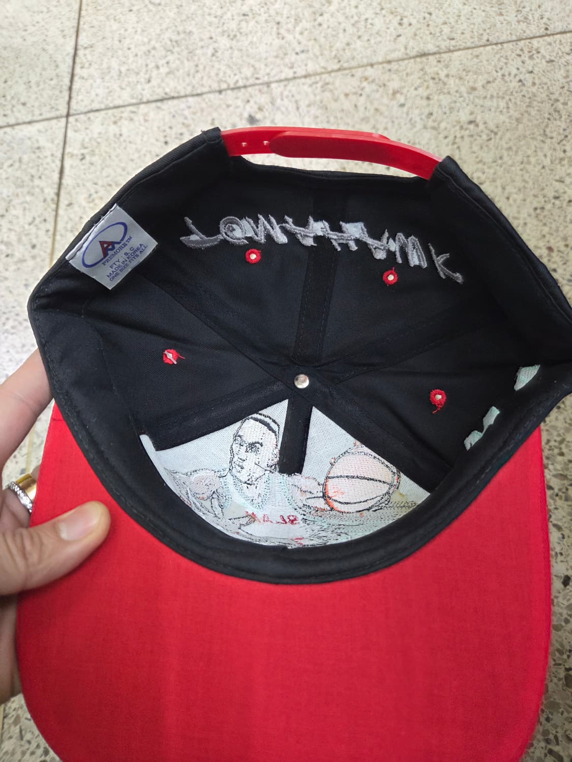 90s 슬램덩크 빈티지 모자 상품이미지5