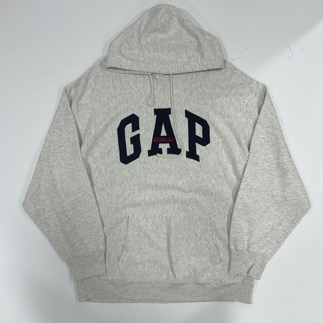 Gap 갭 레드포인트 네이비로고 멜란지 후드티 상품이미지3