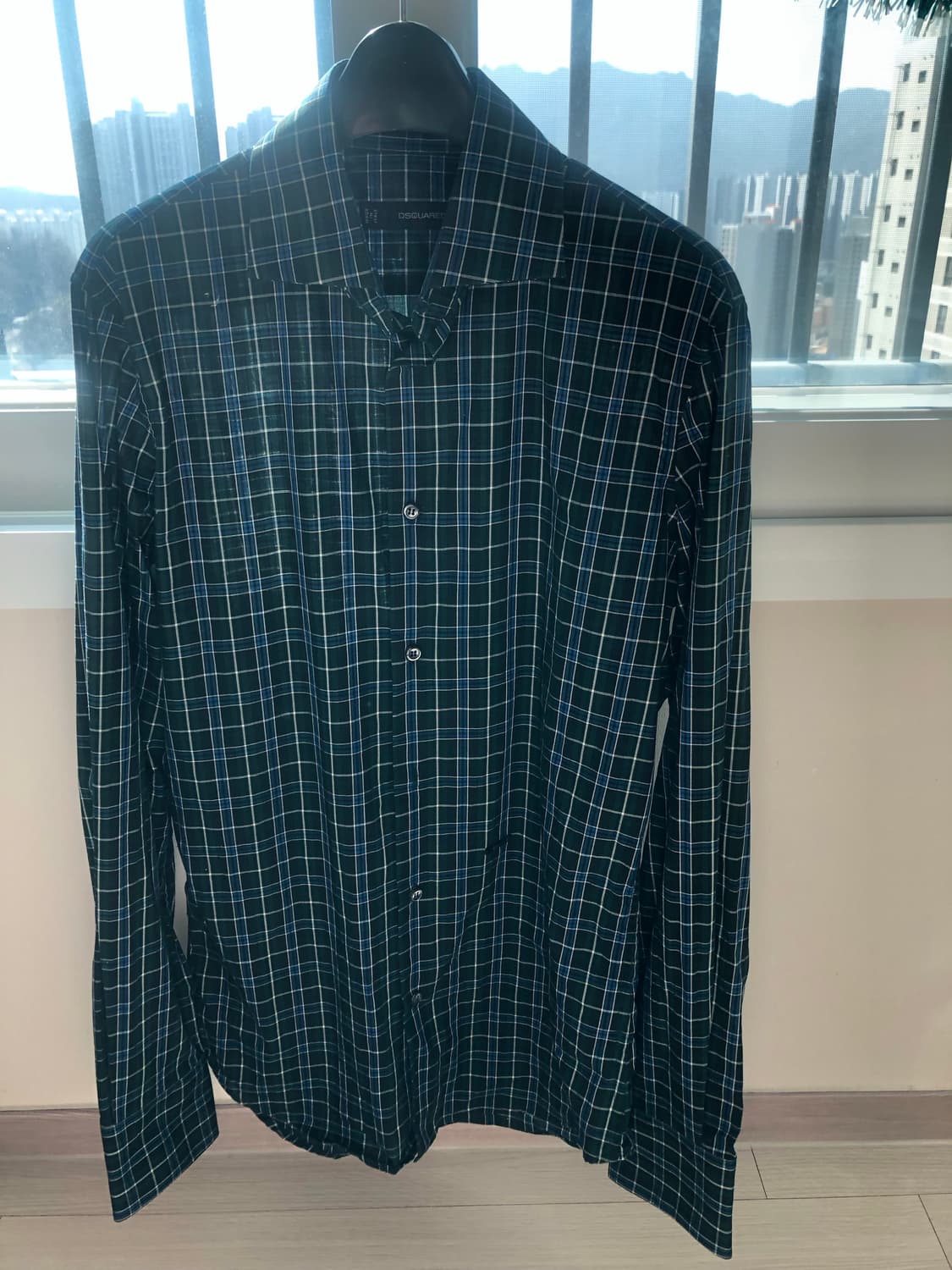 디스퀘어드 체크셔츠 상품이미지1