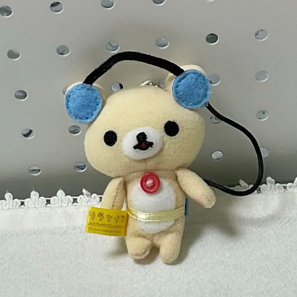 세트) 코리락쿠마 버섯+헤드셋 키링 상품이미지5