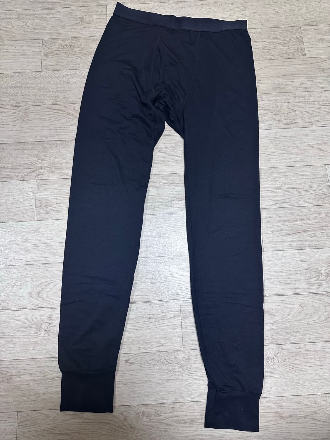 (L,M) 유니클로 히트텍 내복 상하의 블랙 상품이미지4