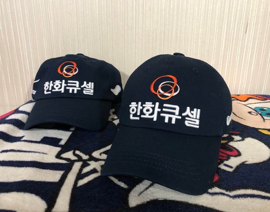 미즈노 한화큐셀골프단 프로골퍼 모자/캡(네이비) 상품이미지1