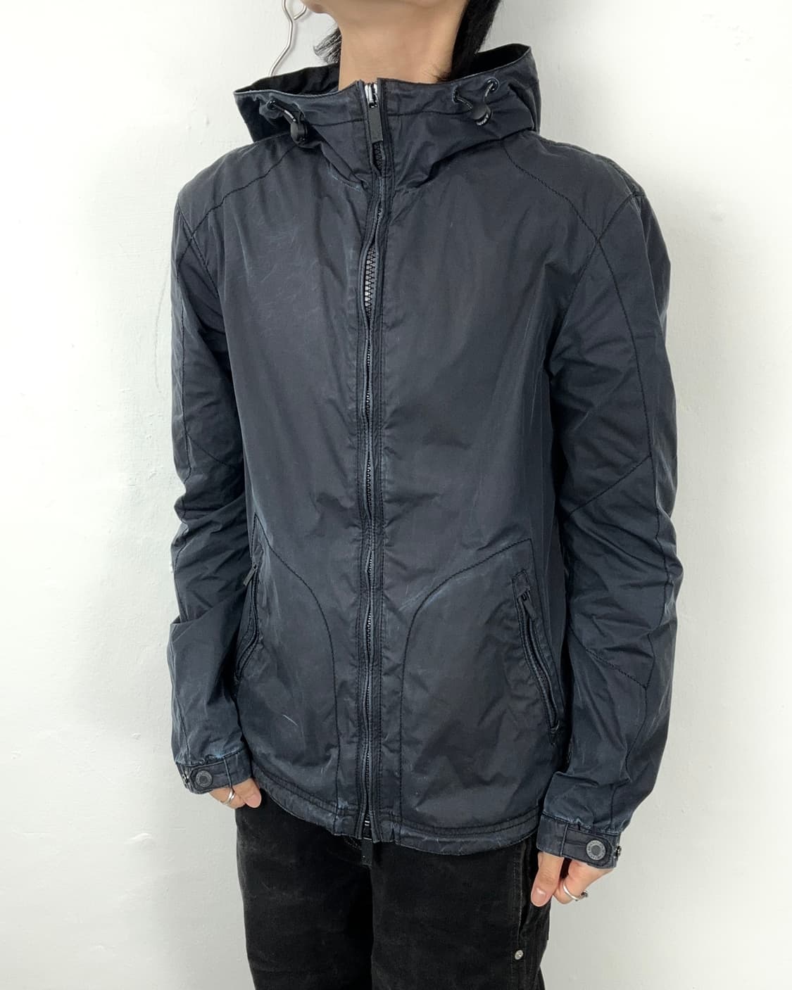 Armani Jeans High-Density Tech Hooded Ja 상품이미지1