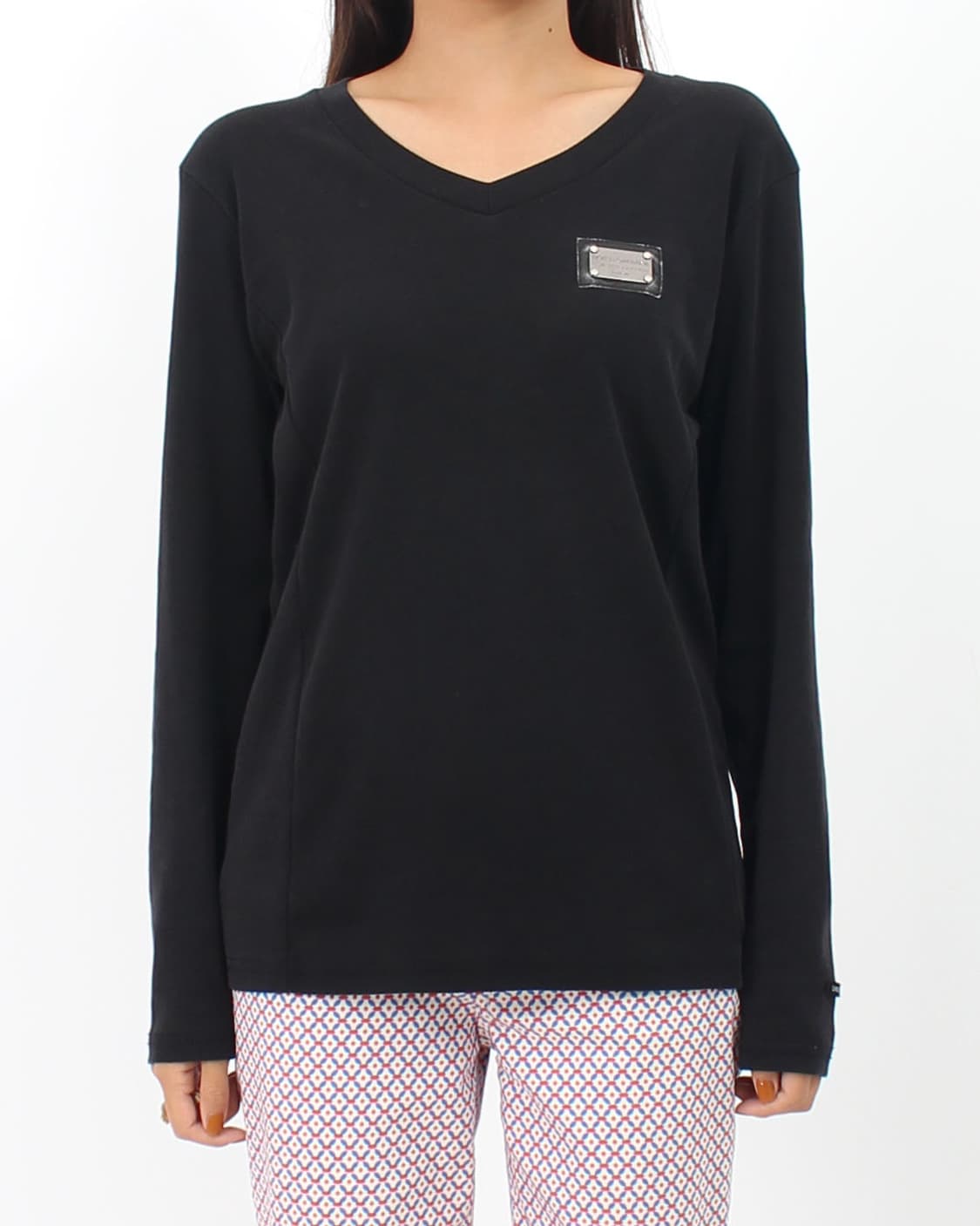 돌체앤가바나 DOLCE&GABBANA 블랙 긴팔 티셔츠 상품이미지2