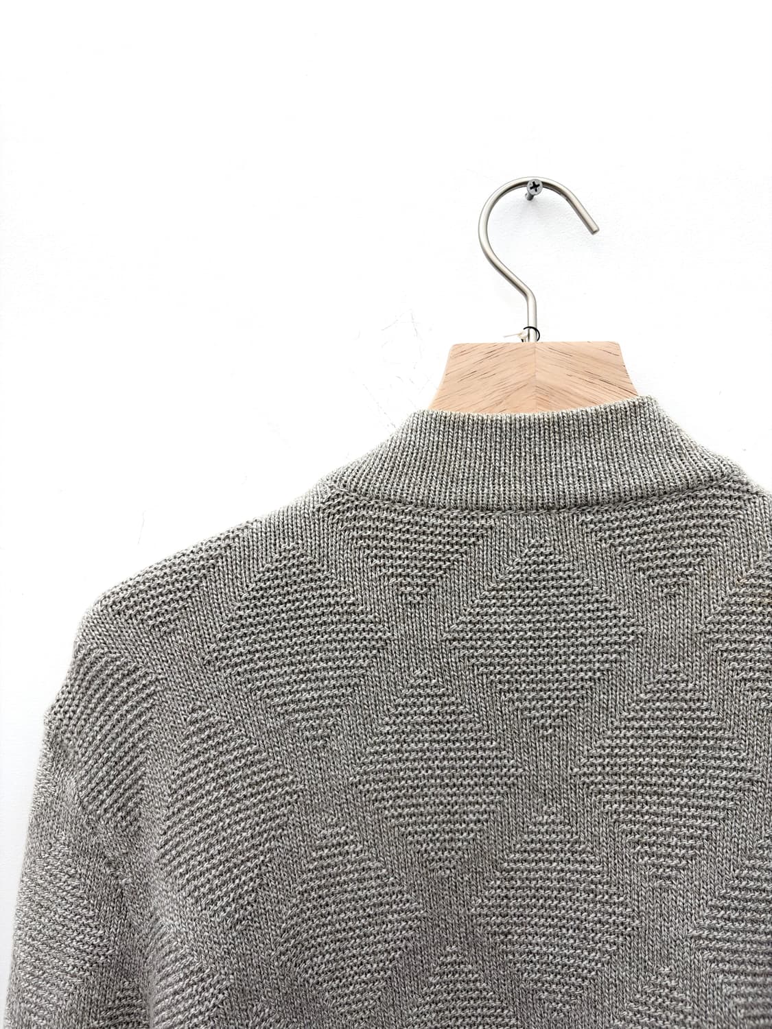 ARGYLE KNIT ZIP UP 상품이미지6