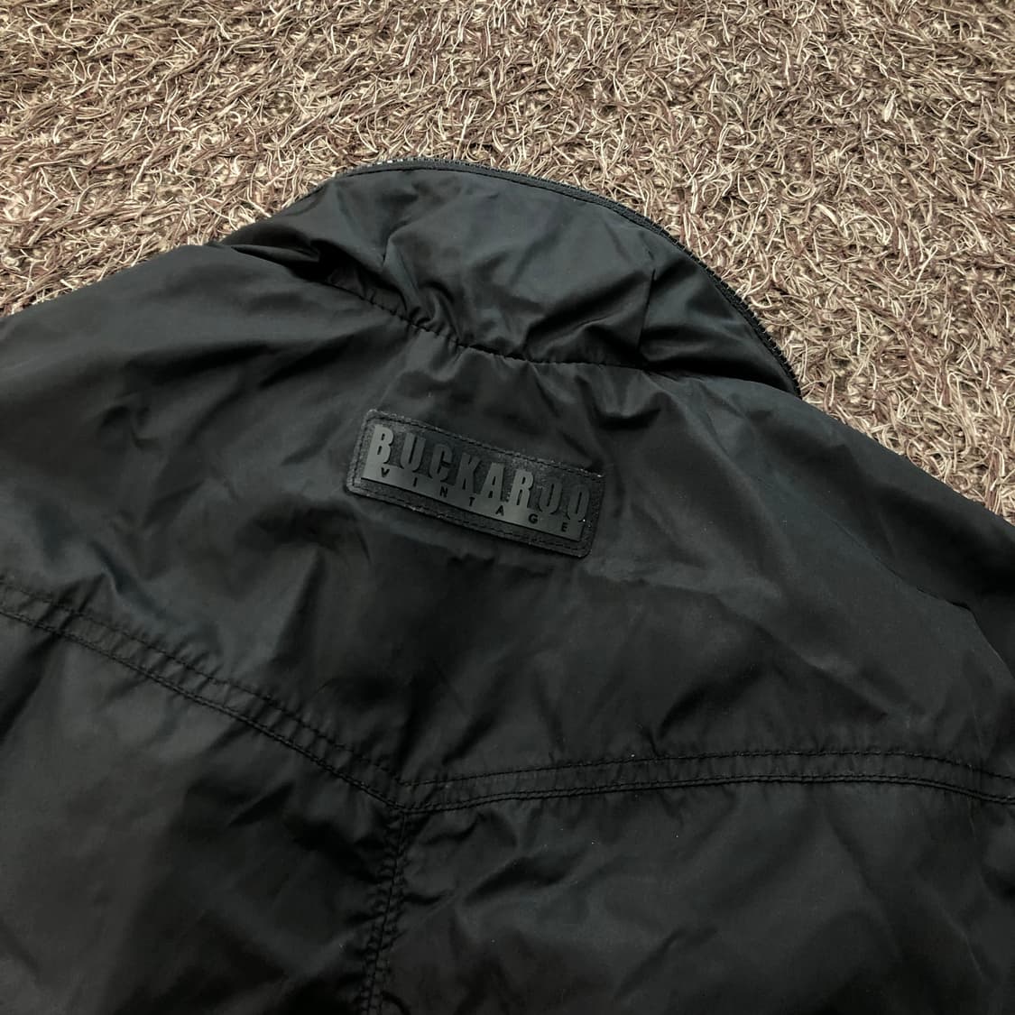 버커루 나일론 바람막이 봄버 블루종 자켓 상품이미지4