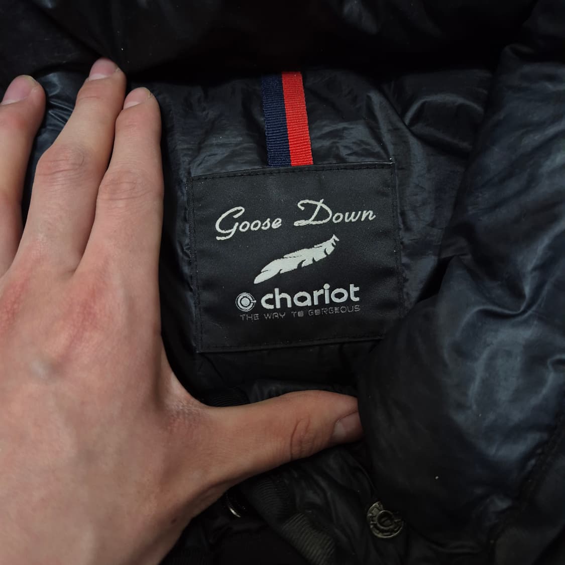 Chariot 구스다운 롱패딩 점퍼 M(95) 상품이미지4