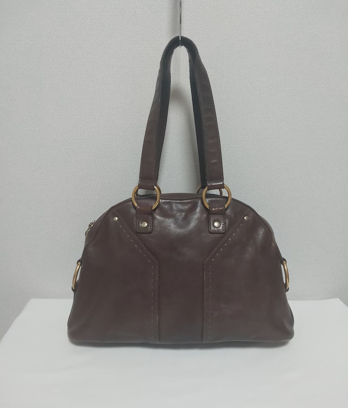 생로랑 뮤즈백 미듐 다크브라운 (정품) 상품이미지6