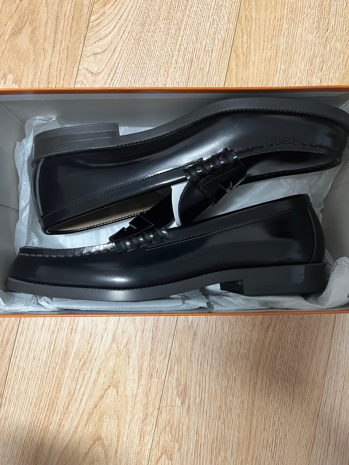 하루타 906 블랙 로퍼 팜니다 상품이미지2