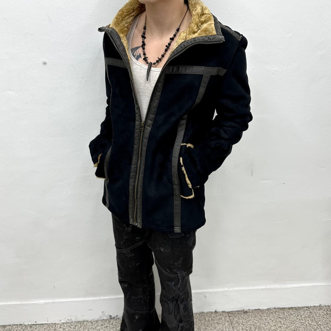 leather strap mustang jacket 상품이미지2