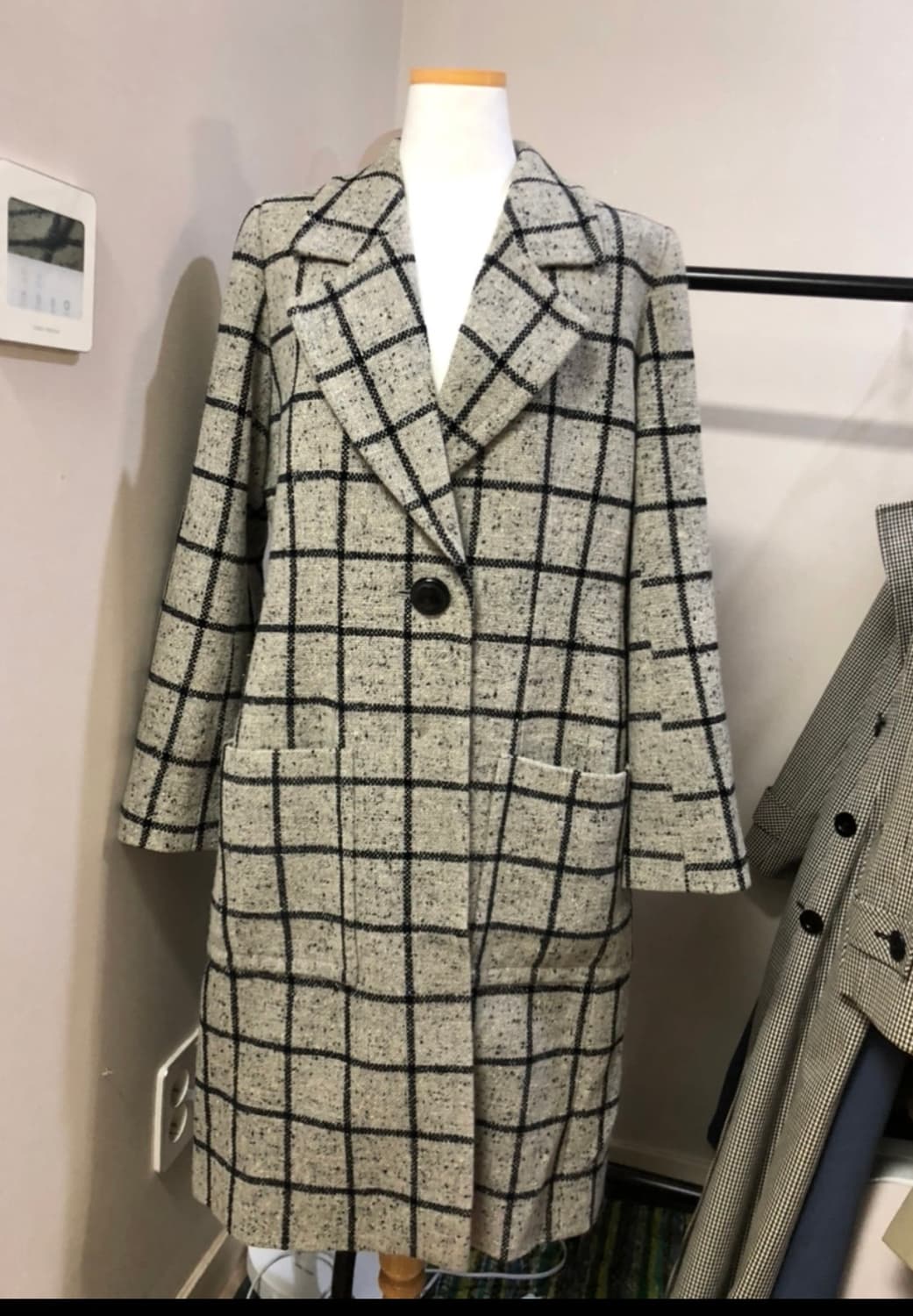 YSL 입생로랑 빈티지 울 롱자켓 코트 55  상품이미지1