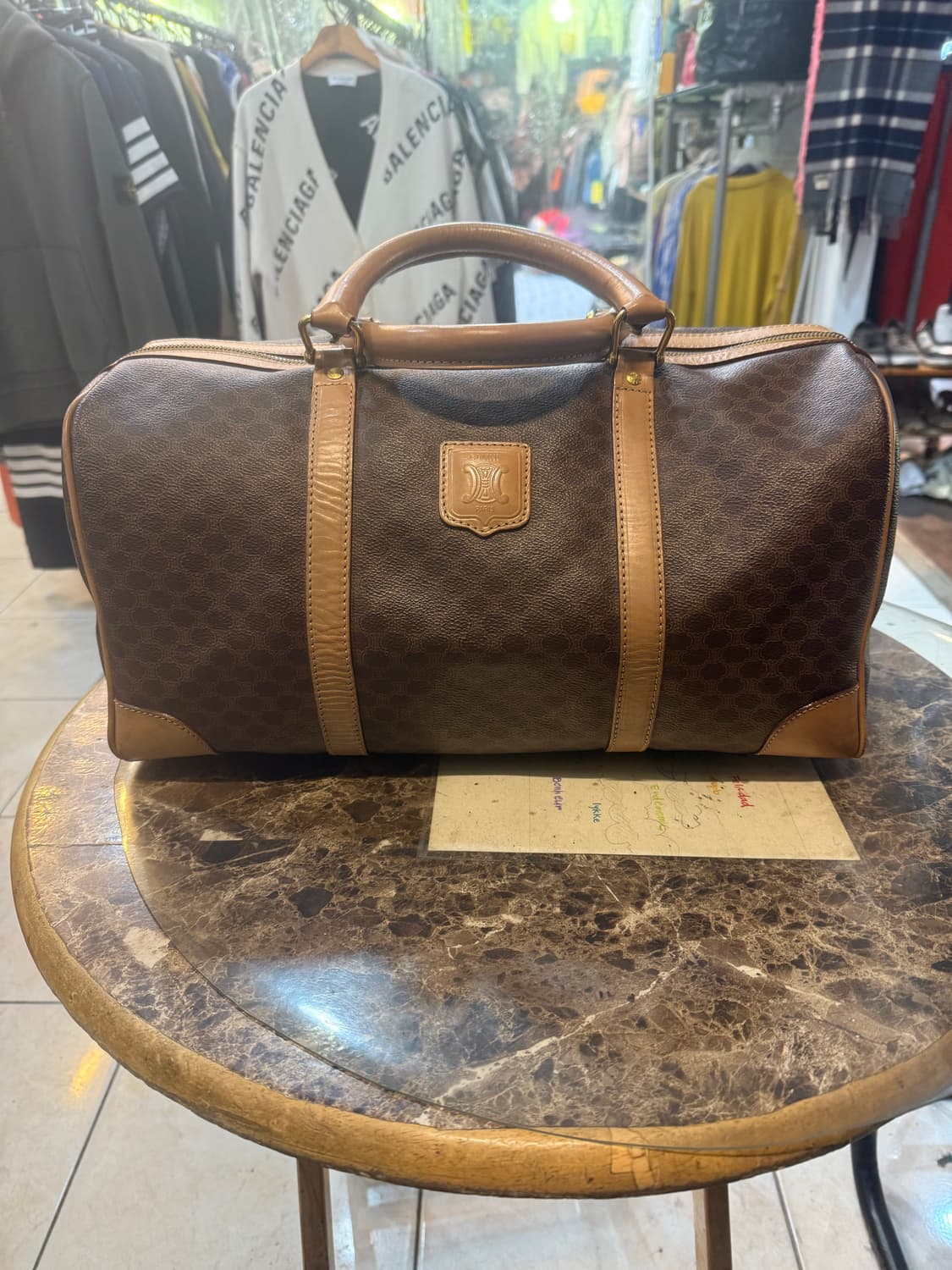 정품 셀린느 마카담 여행용 보스턴백 팝니다 상품이미지1