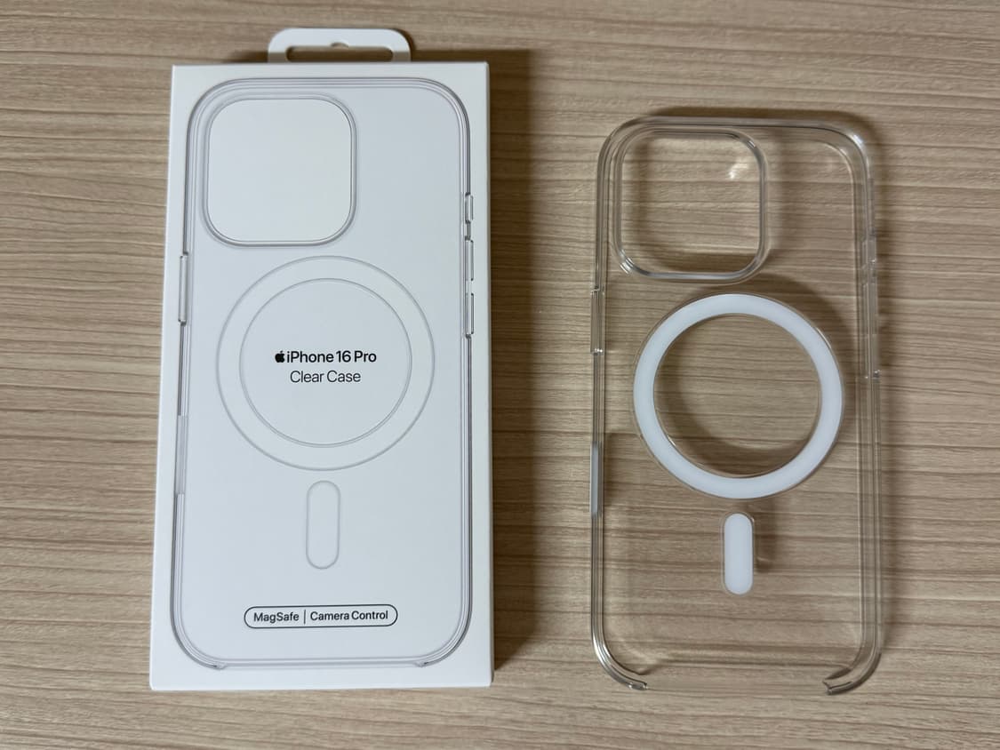 애플 정품 투명케이스 16프로 상품이미지1