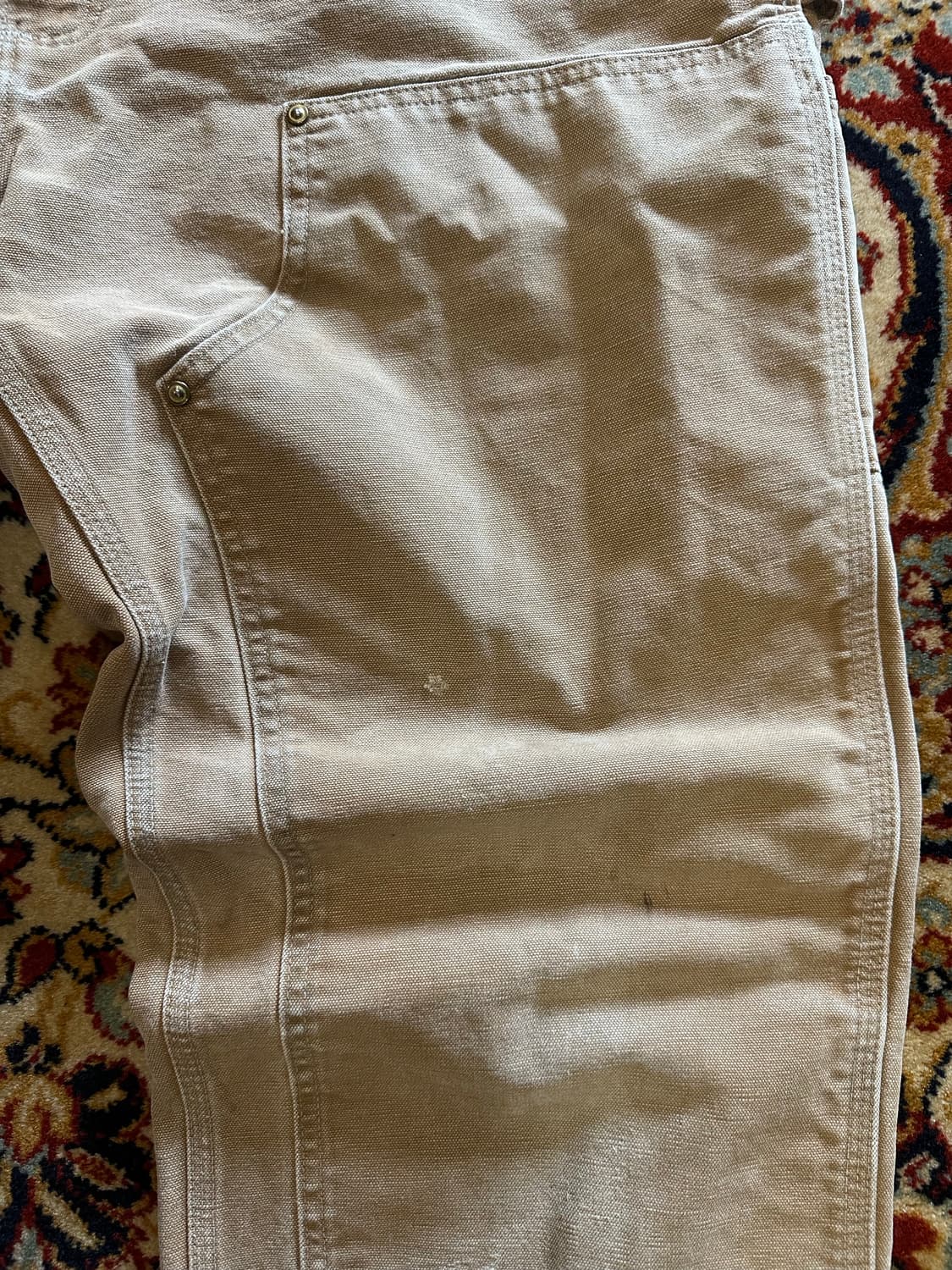 [USA/Union Made] 90s 칼하트 더블니 38x32 상품이미지3