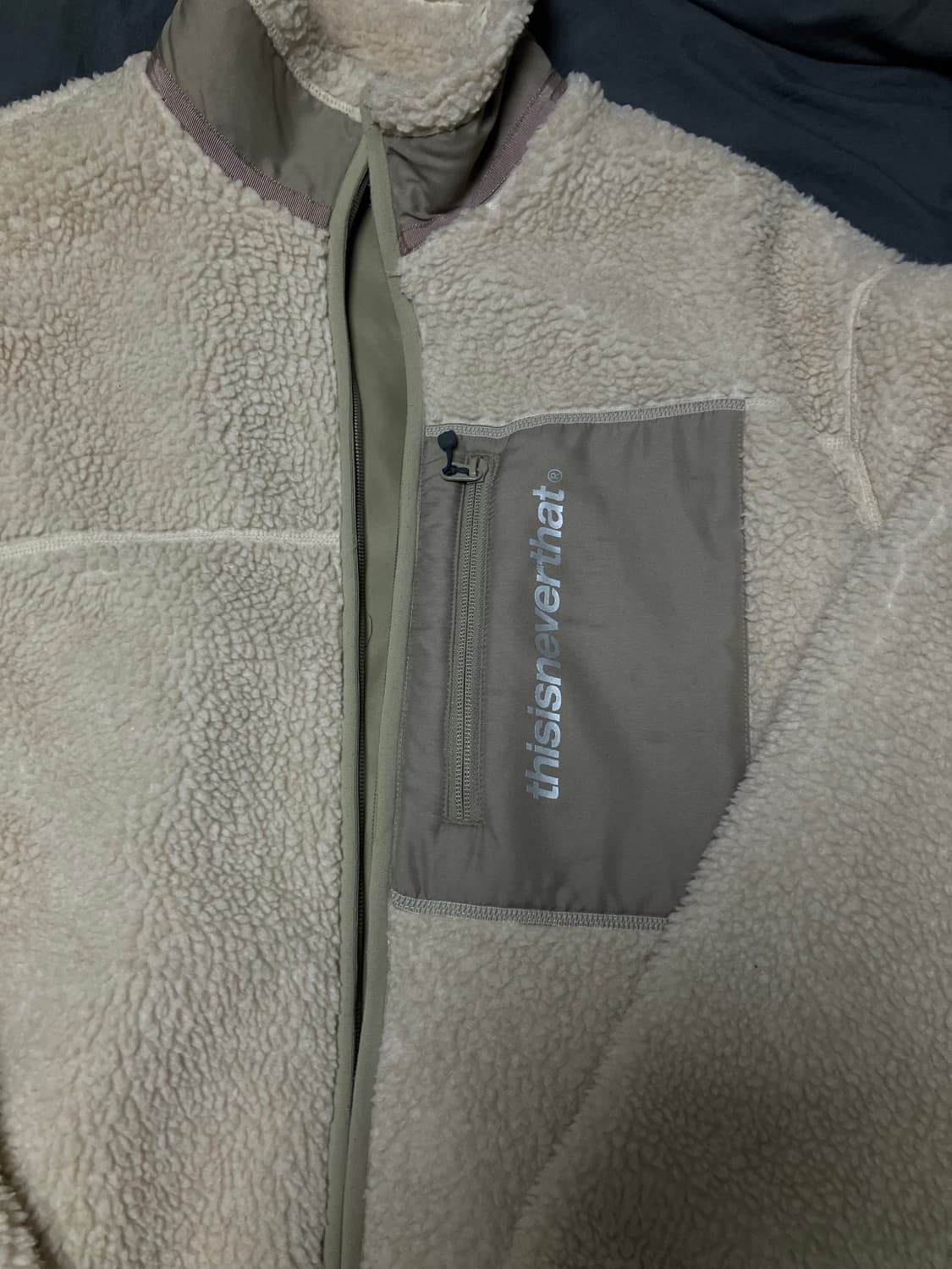 디스이즈네버댓 플리스 자켓 L 상품이미지2
