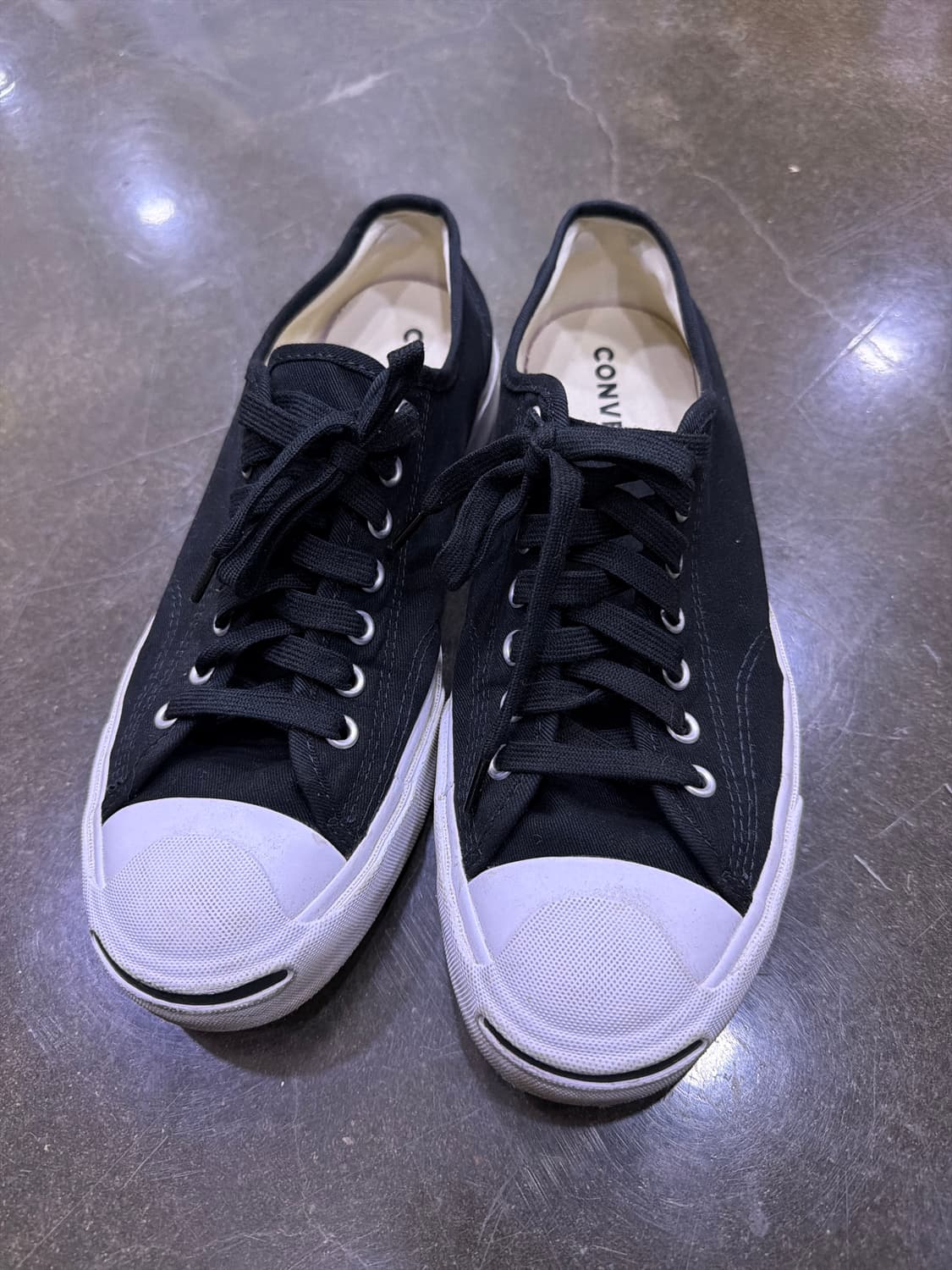 컨버스 올스타 잭퍼셀 로우 블랙 화이트 스니커즈 260 상품이미지2