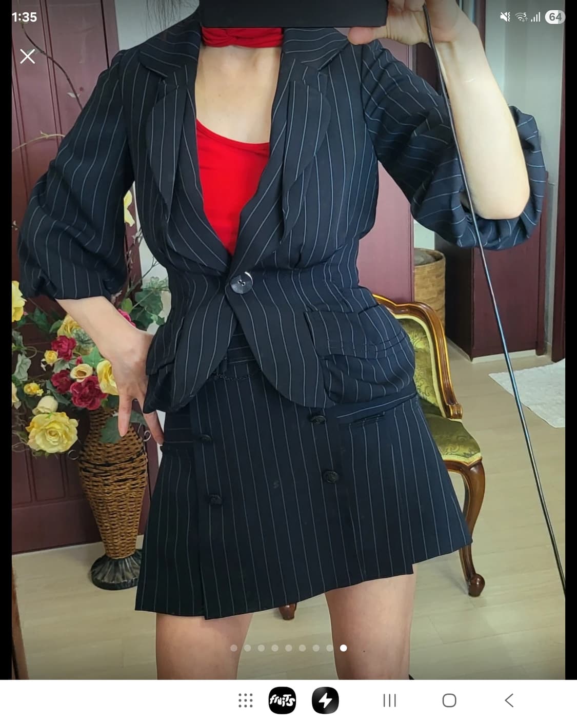 백화점구입 매긴 나잇브리지 투피스 셋업 세트 상품이미지9