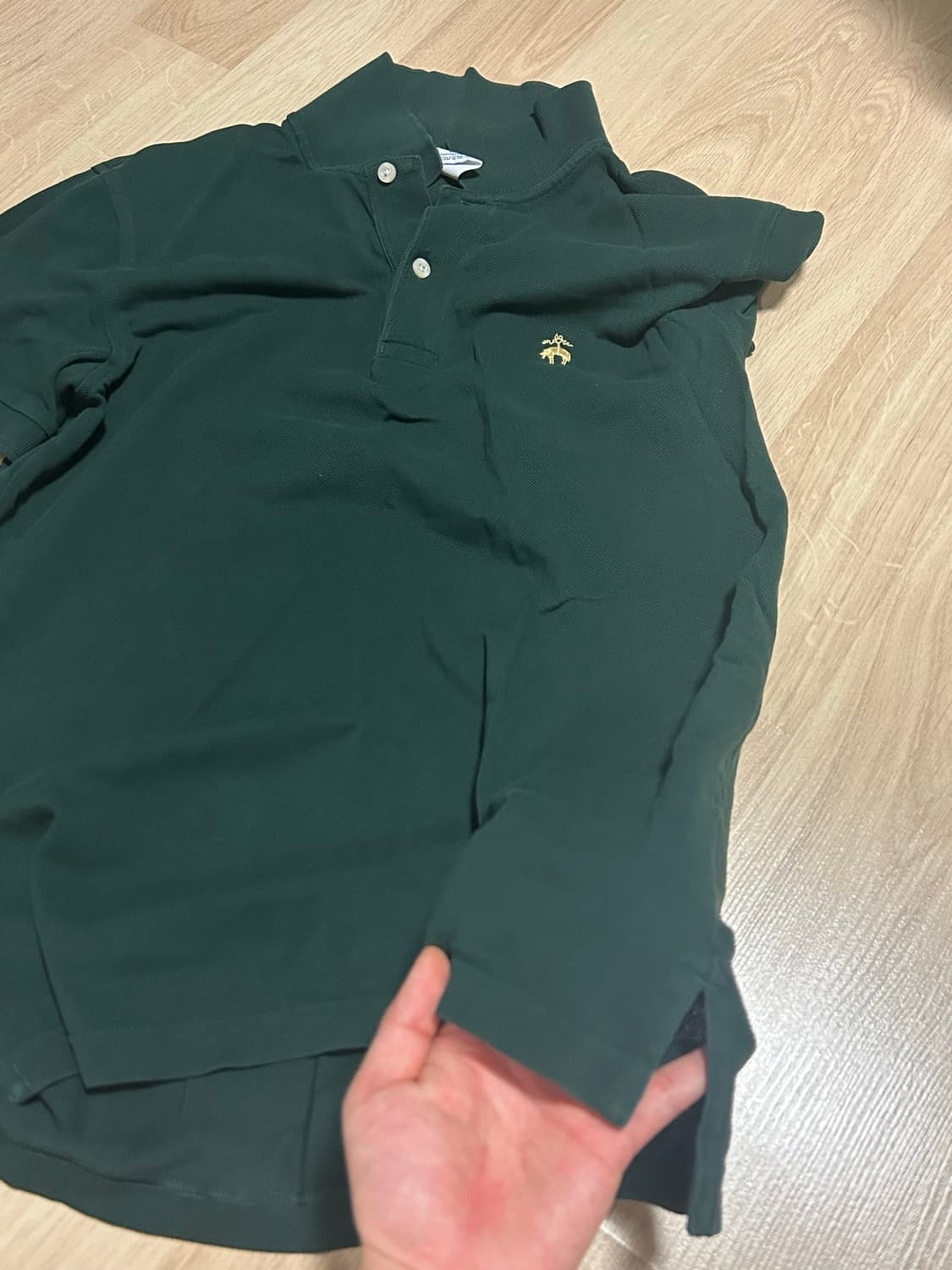 브룩스브라더스 반팔 카라티 골드라벨 M 상품이미지3