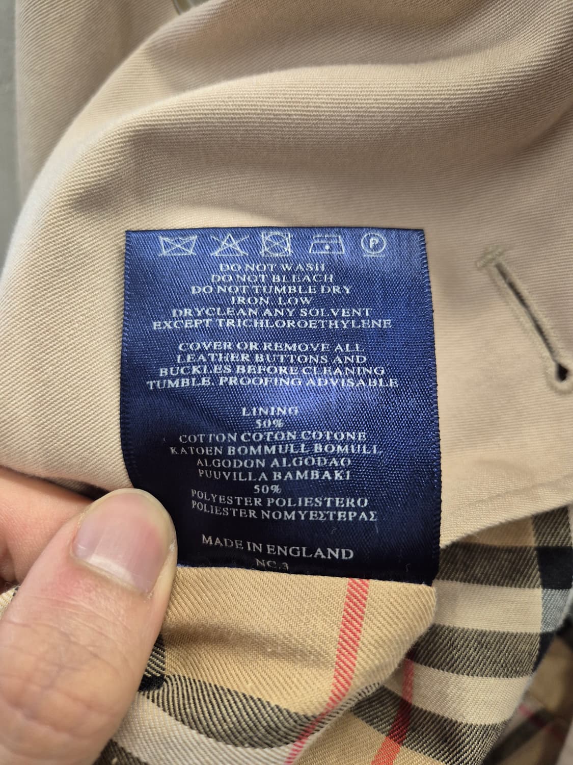 버버리 롱코트 베이지  상품이미지9