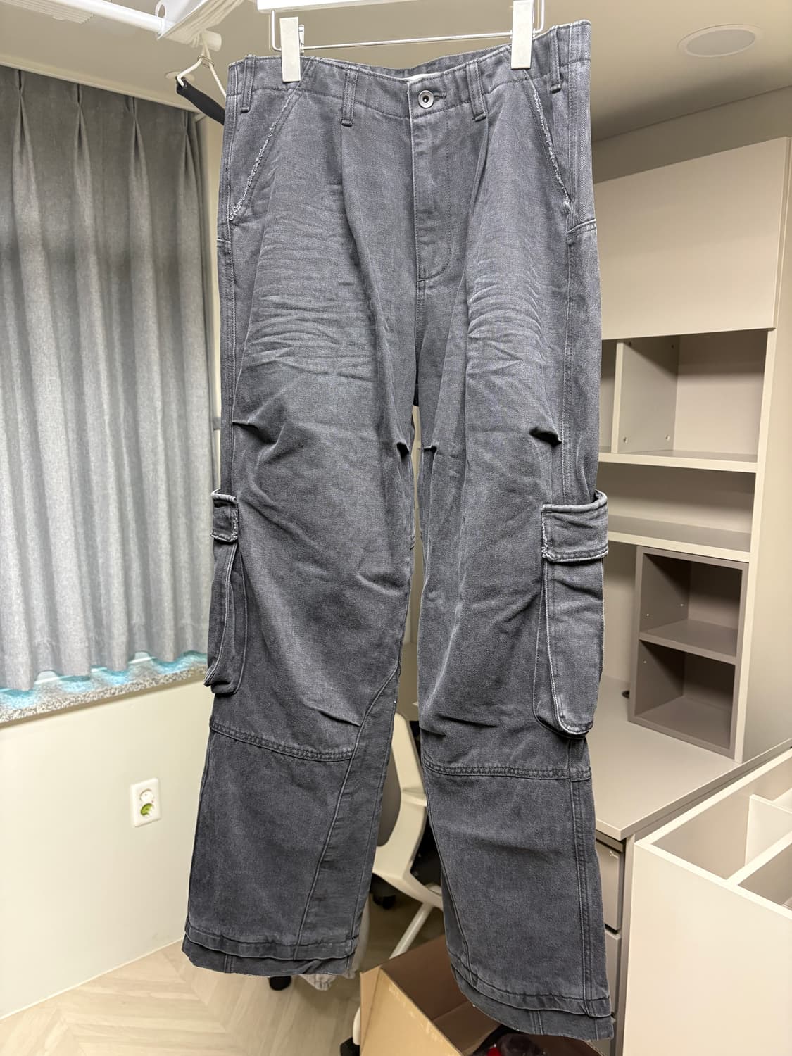 [L] ETCE 레이어드 백 카고 데님 팬츠 상품이미지3