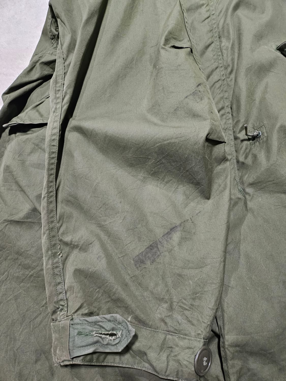 80s 미군오리지날 m65 피쉬테일 개파카 L 상품이미지6