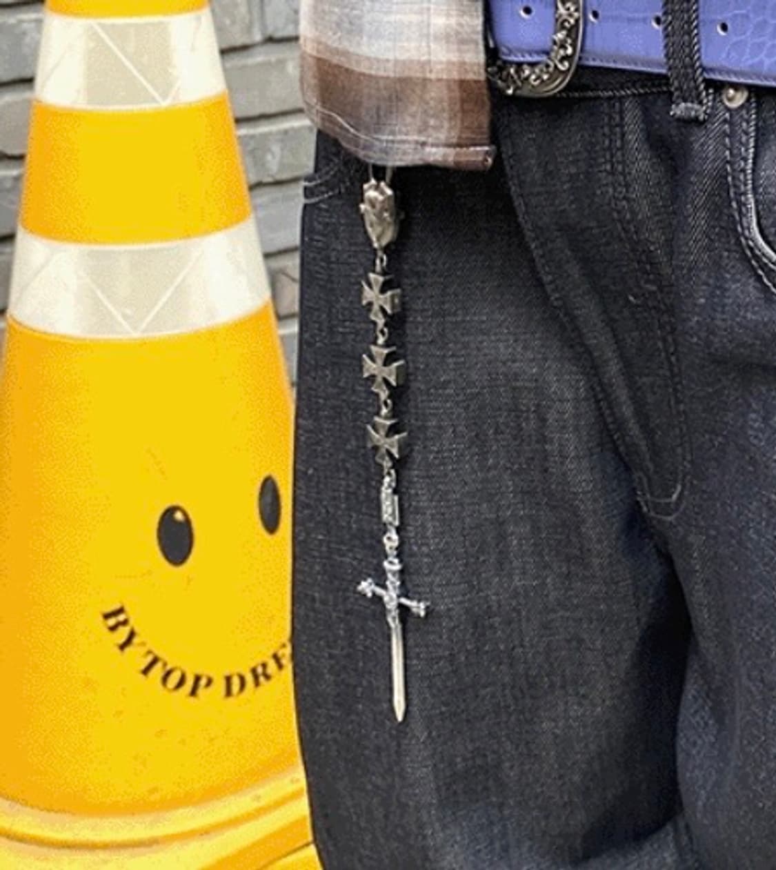 언더마이카 소드 실버 키링 상품이미지3