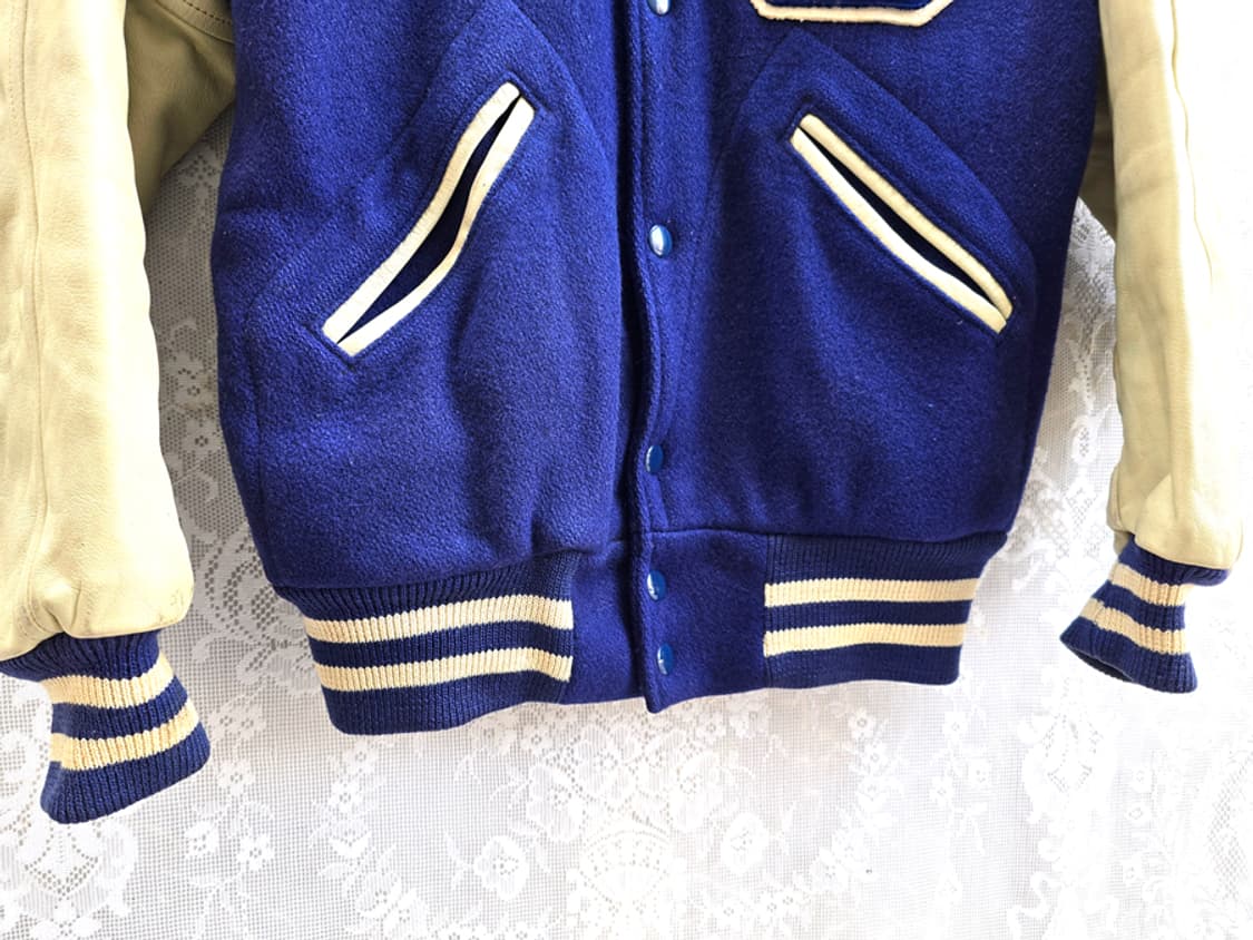 60-70s 라슬러 니팅 레터맨 바시티 (made in usa) 상품이미지4