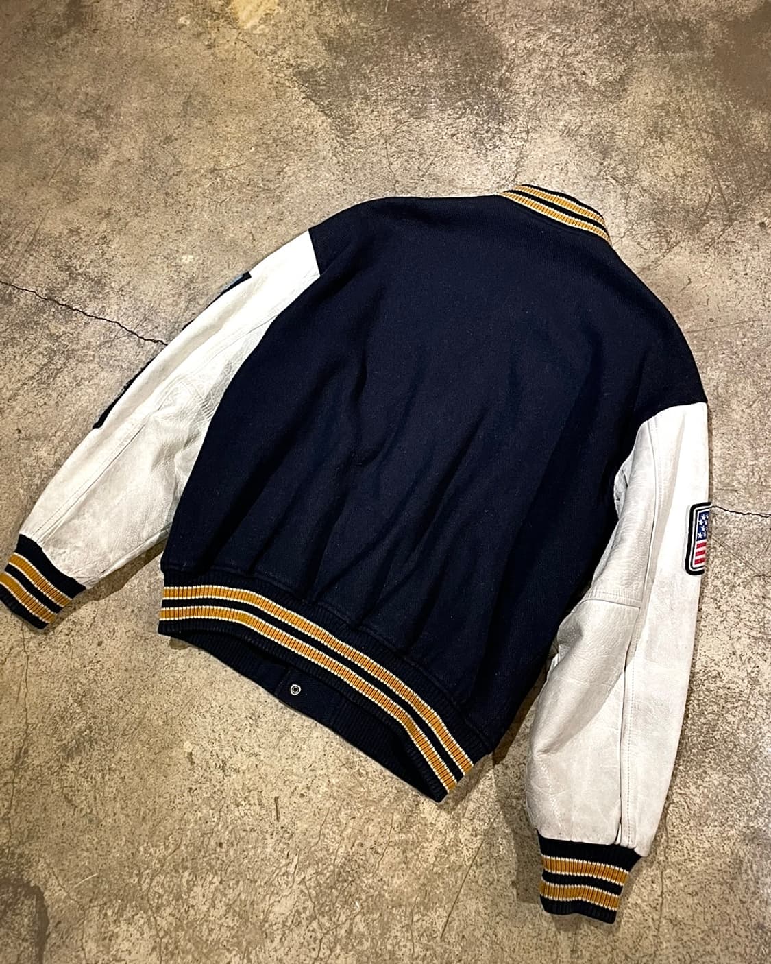 드림보이 패치워크 바시티 자켓 (B5110) 상품이미지8