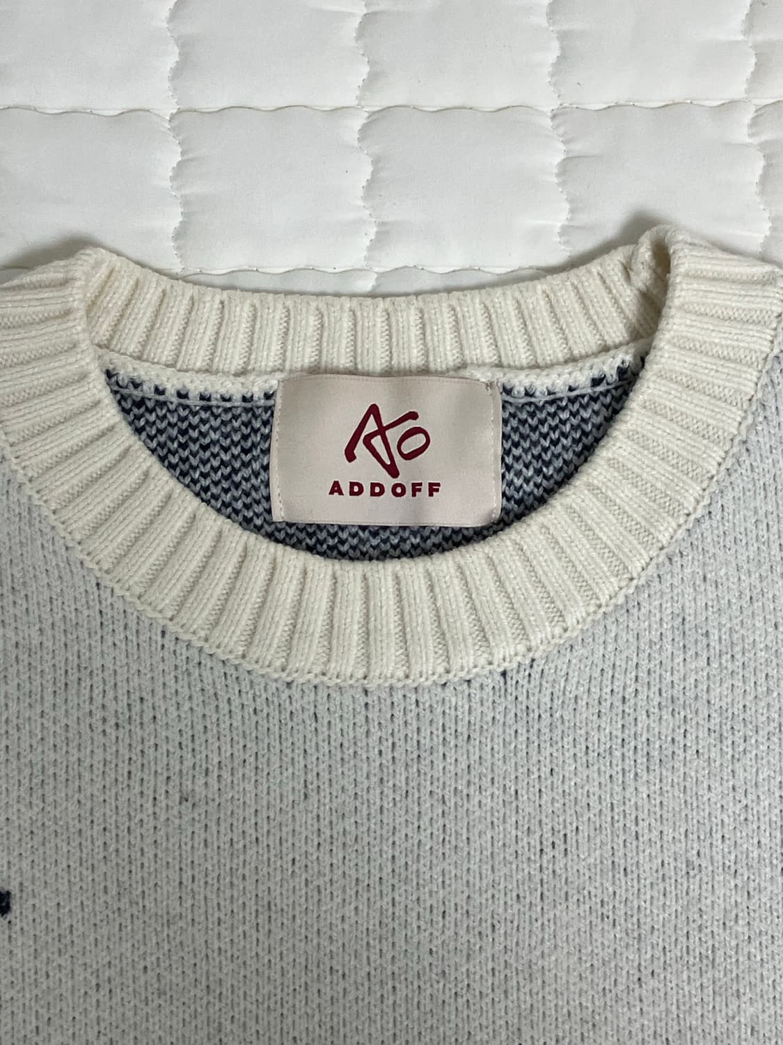 애드오프 크레용 스케치 니트 L  상품이미지2