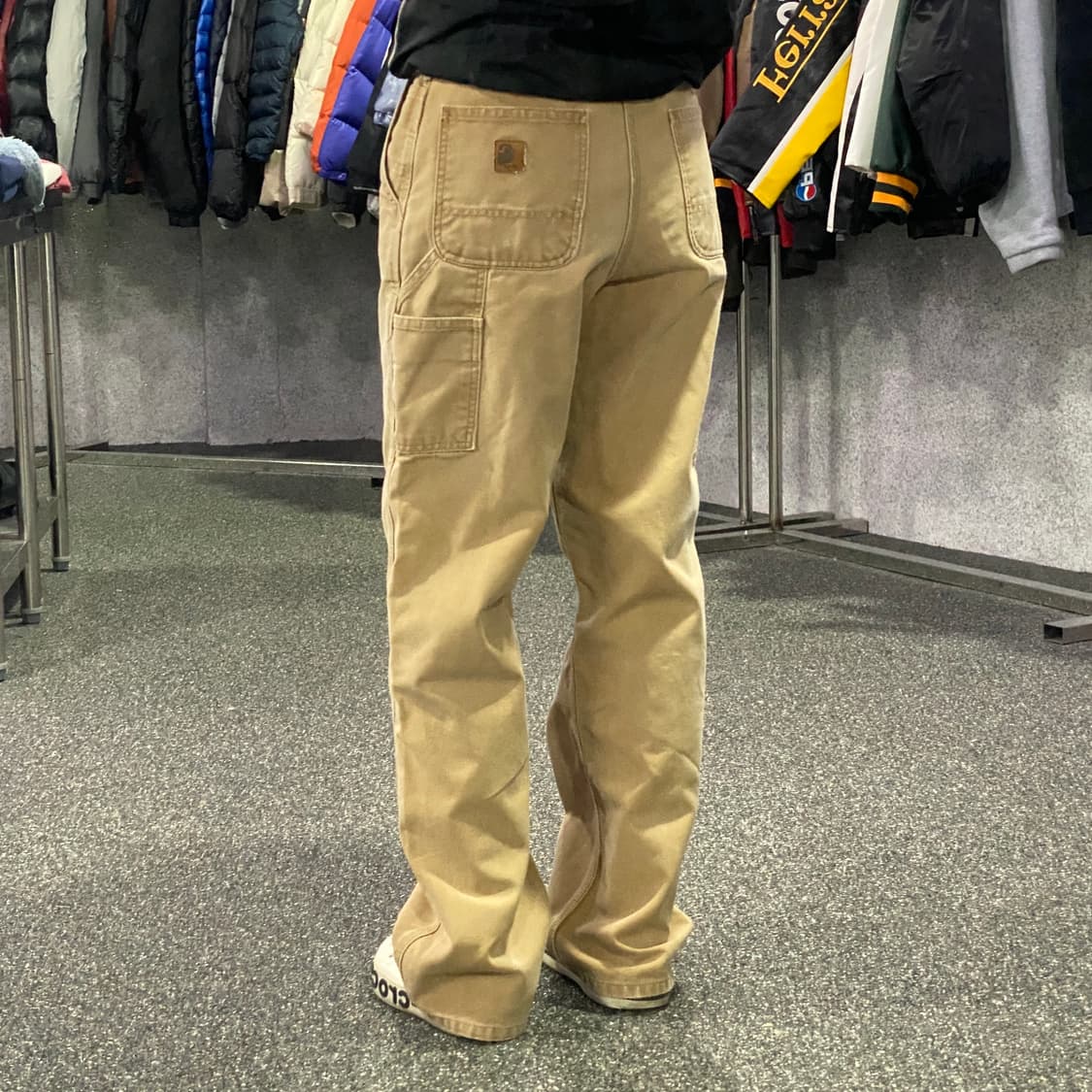 칼하트 싱글니 베이지 워크팬츠 B3997 상품이미지1