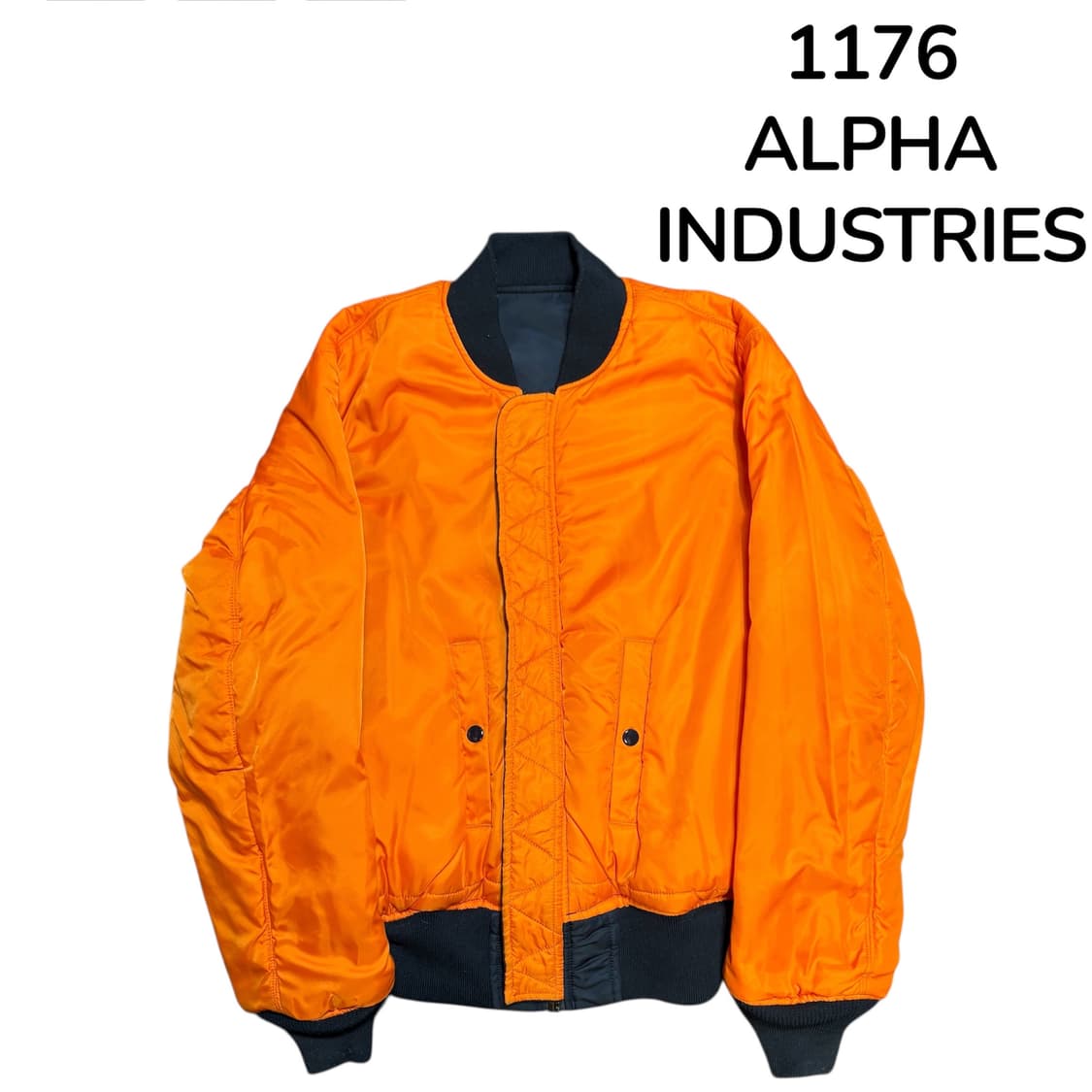알파인더스트리 안티소셜클럽 콜라보 마원 항공 잠바 ma-1 M 상품이미지5