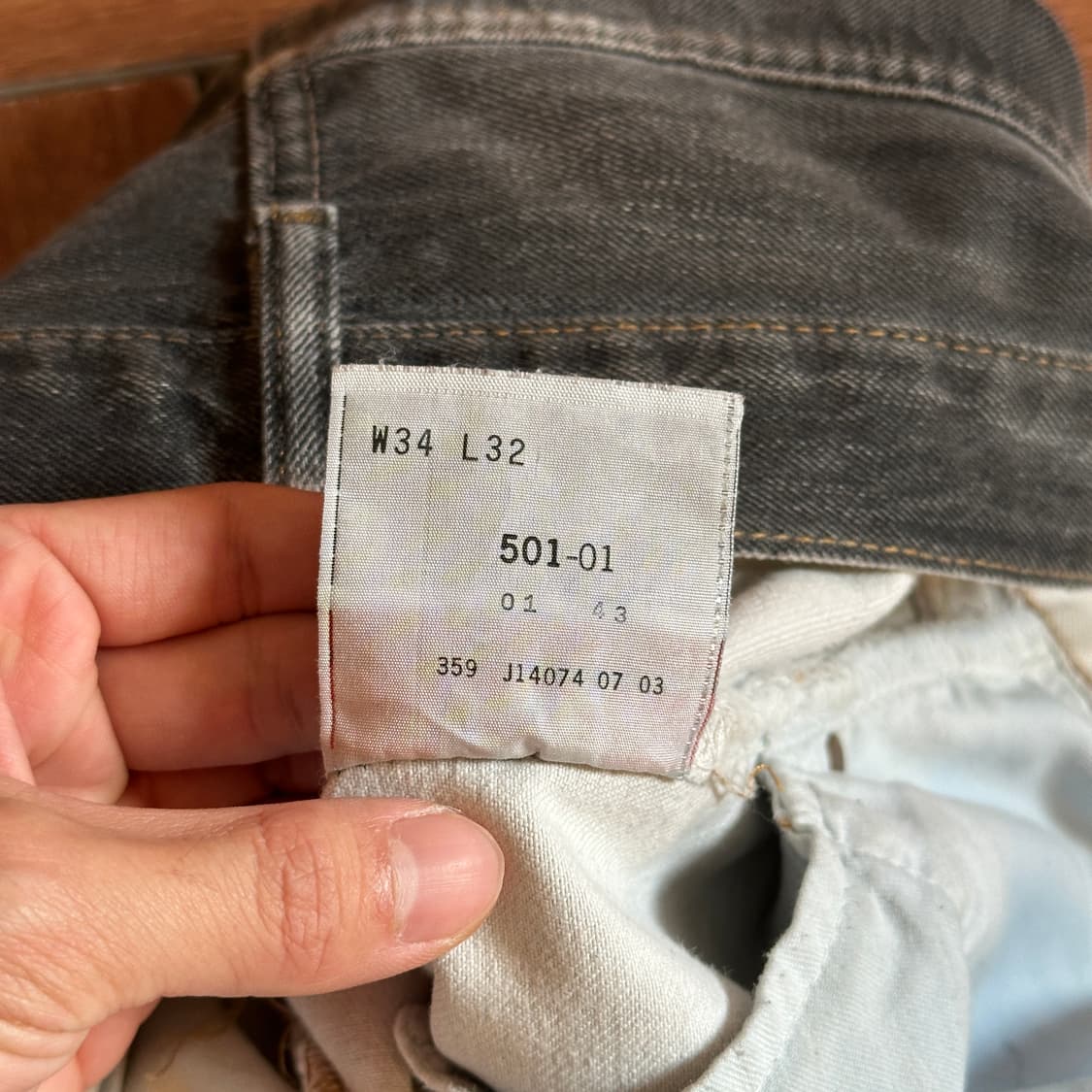 00’s Levi’s 501 reprinted pants  상품이미지10