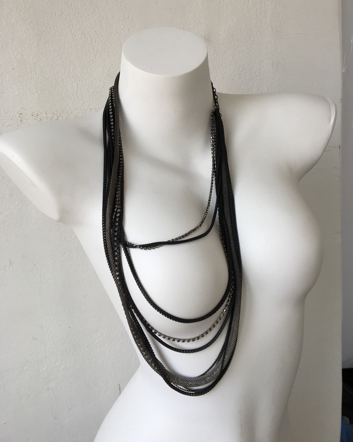  layer point necklace 상품이미지2
