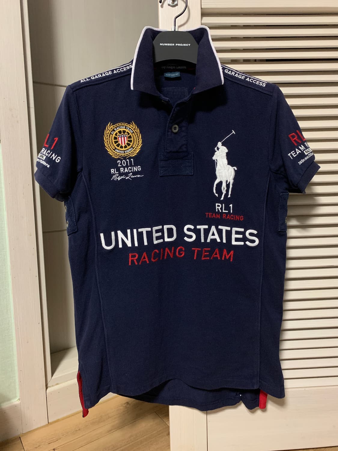 폴로 한정판 레이싱팀USA 럭비PK S 상품이미지2